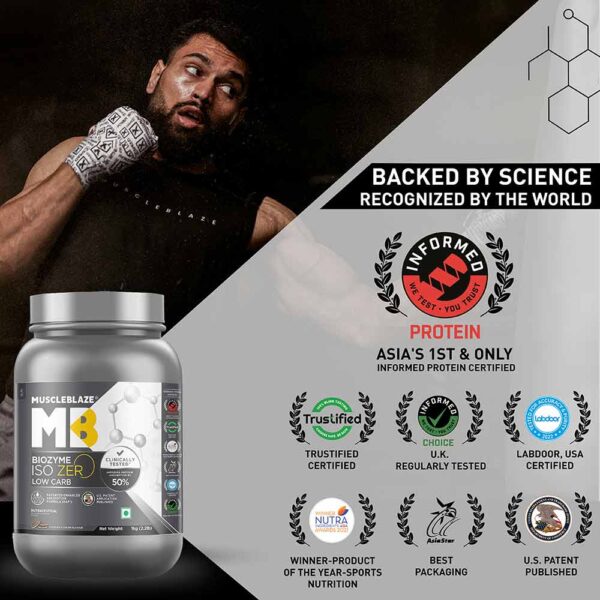 MuscleBlaze Biozyme Iso-Zero