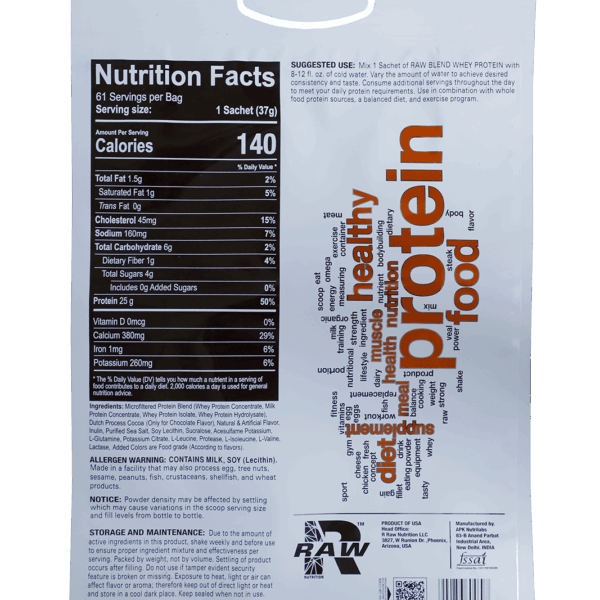 Raw Nutrition Raw Blend Whey Protein