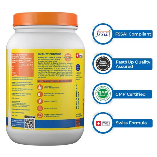 FAST&UP Whey Protein Concentrate