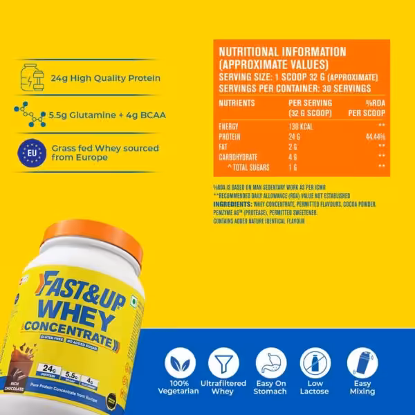 FAST&UP Whey Protein Concentrate - product image