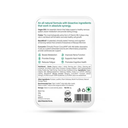 Wellbeing Nutrition Vegan Vitamin B12 - Image 9