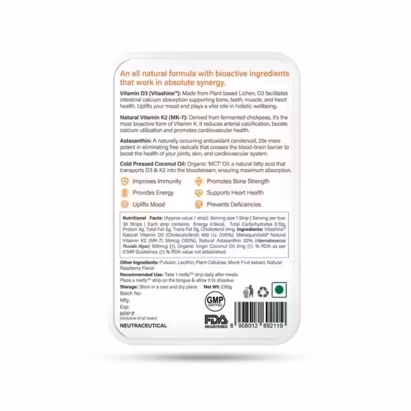 Wellbeing Nutrition Natural Vitamin D3 - product image
