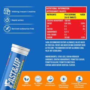 Fast&Up Creatine Rapid | 1000mg instant Creatine