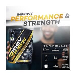 DOCTORS CHOICE 3Whey Fusion 2Kg Whey Protein l Pure Whey Isolate as primary source l Hydrolysate Protein