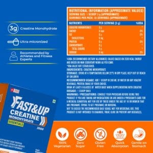 FAST&UP CREATINE MONOHYDRATE ESSENTIALS - UNFLAVOURED