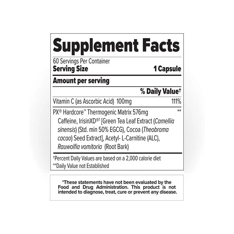 FINAFLEX PX HARDCORE 60 CAPSULES - Image 2