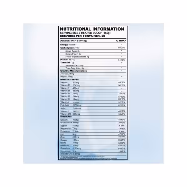 Trueforma Giant Mass Gainer For Growth & Strength - product image