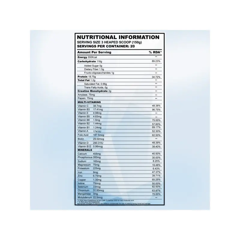 Trueforma Giant Mass Gainer For Growth & Strength - Image 2