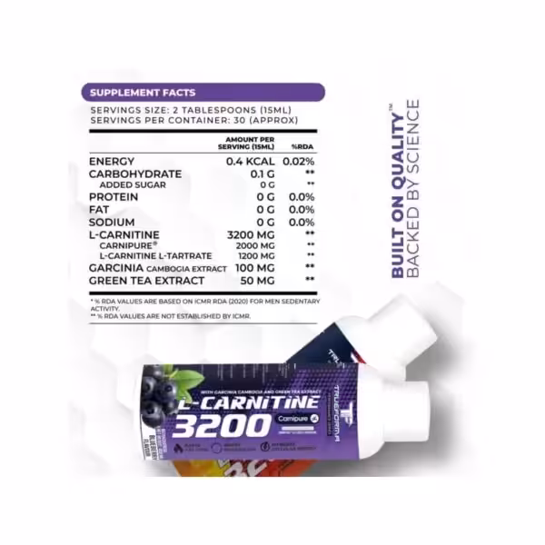 Trueforma L-Carnitine 3200 – Made With Carnipure - product image