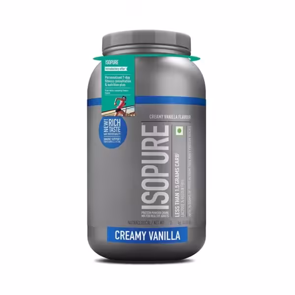 Isopure Low Carb 100% Whey Protein Isolate Powder - Sports Nutrition Supplement