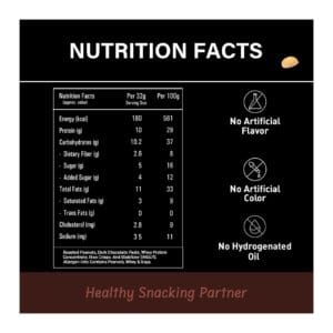 Myfitness High Protein Dark Chocolate Peanut Butter | With Added Whey