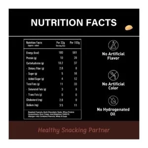 Myfitness High Protein Dark Chocolate Peanut Butter | With Added Whey