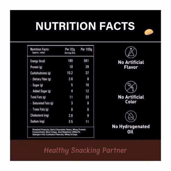 Myfitness High Protein Dark Chocolate Peanut Butter | With Added Whey - product image