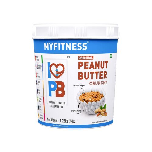 Myfitness Original Peanut Butter Crunchy 1250g