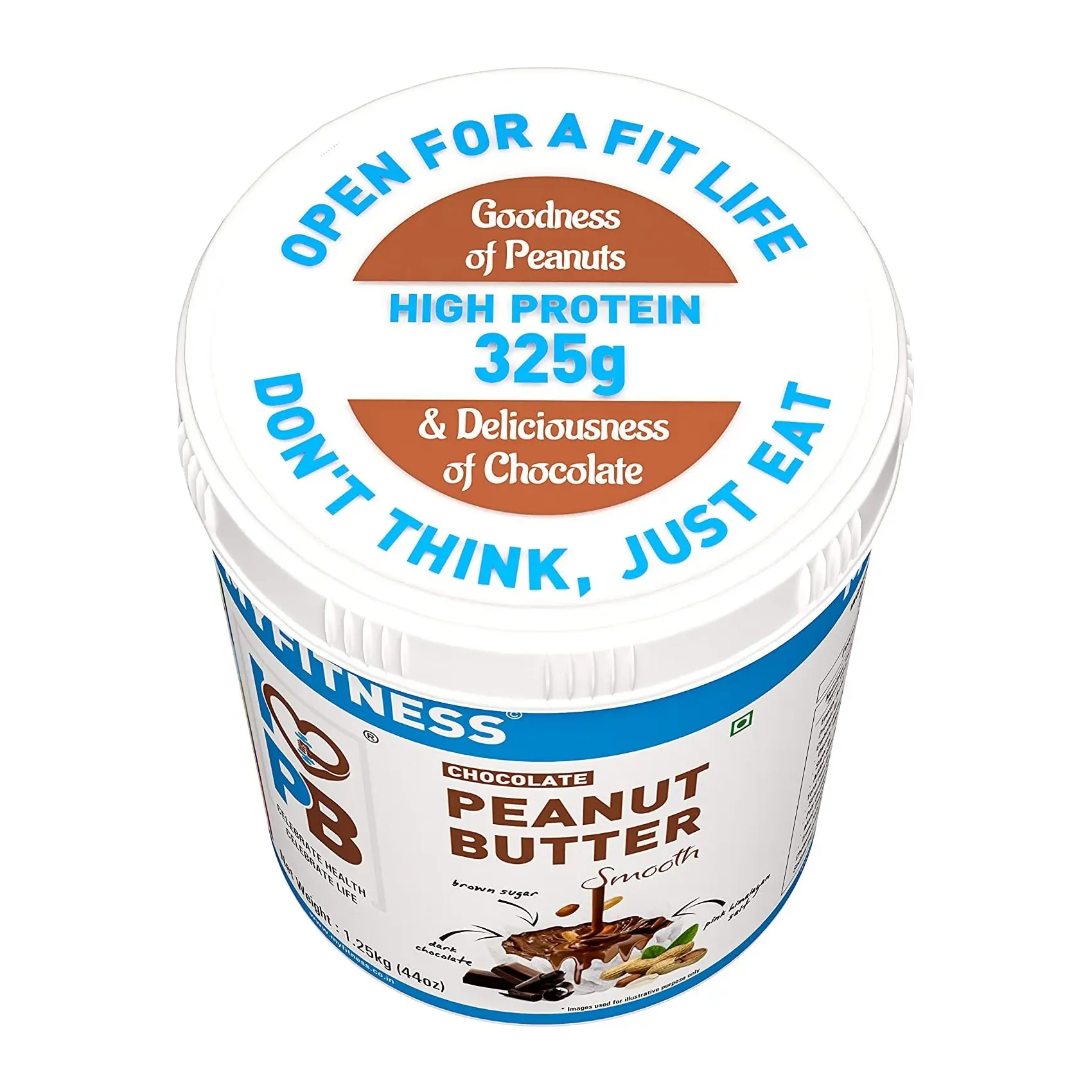 MyFitness Chocolate Peanut Butter 1.25KG Smooth - Image 4
