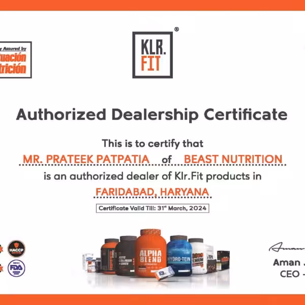 KLR.FIT Plant Protein- 100% Pure Vegan Performance Protein - product image