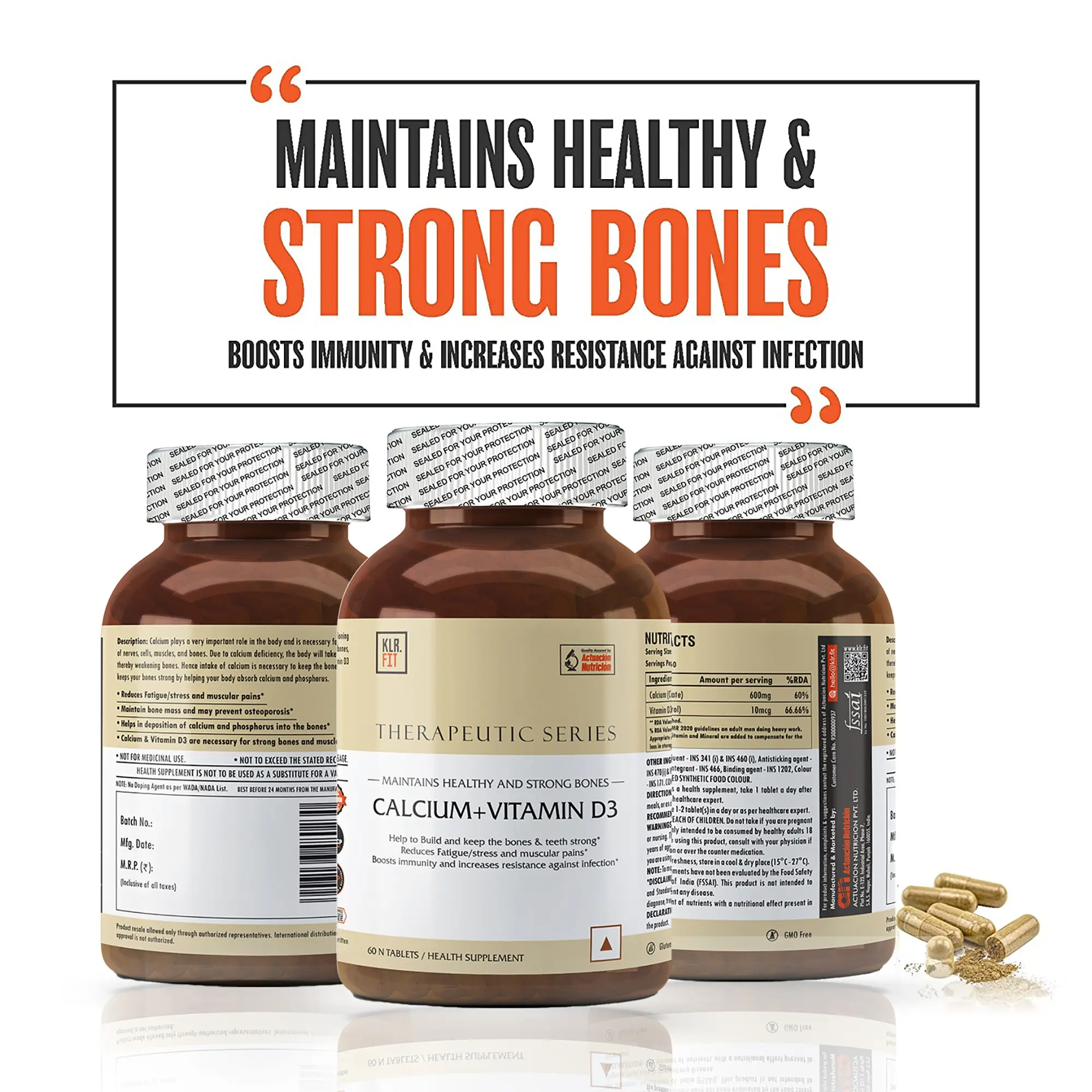 KLR.FIT Calcium + Vitamin D3 - Image 4