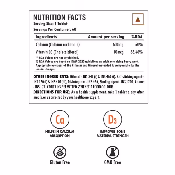 KLR.FIT Calcium + Vitamin D3 - product image