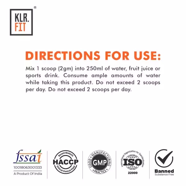 KLR.FIT Creatine HCL - product image