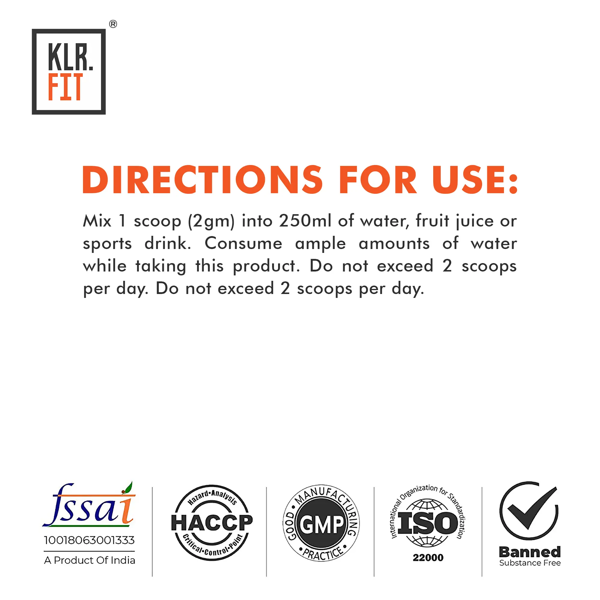 KLR.FIT Creatine HCL - Image 7