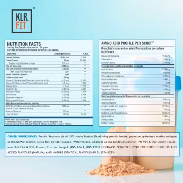 KLR.FIT HYDRO-TEIN - product image