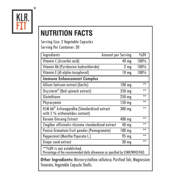 KLR.FIT Instant Immune