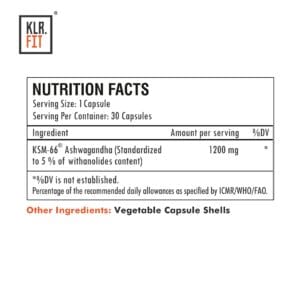 KLR.FIT KSM-66 Ashwagandha