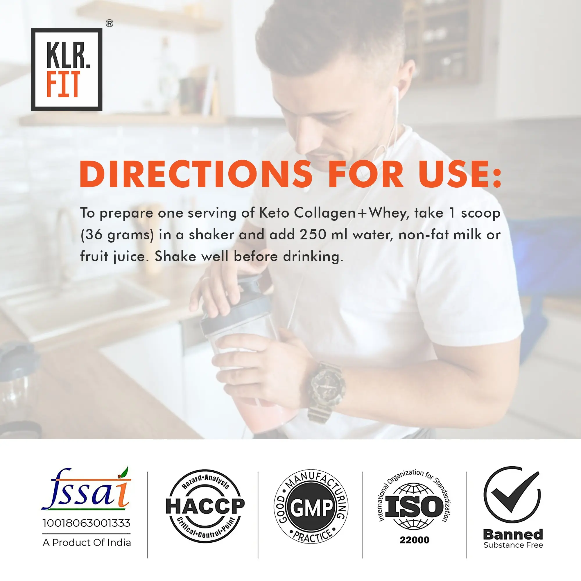 KLR.FIT Keto Collagen + Whey - product image