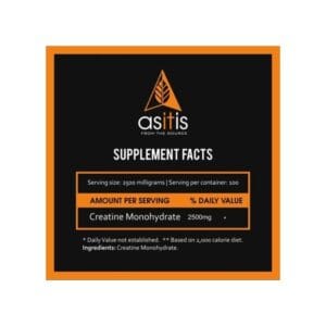 ASITIS Creatine Monohydrate