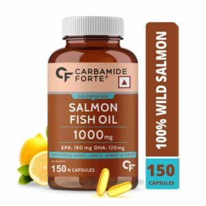 Carbamide Forte Salmon Fish Oil 1000mg Capsule with 300mg Omega 3