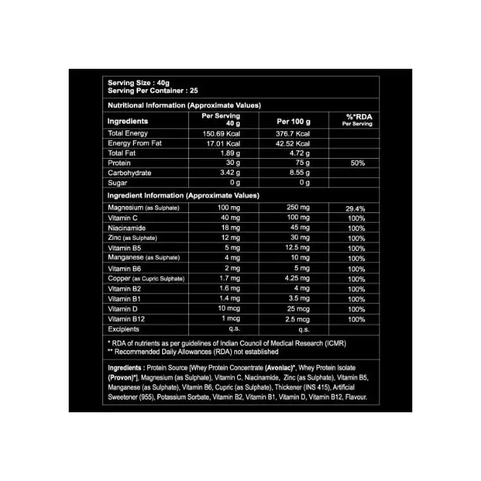 Divine Nutrition by Sahil Khan Life Whey Protein - Image 2