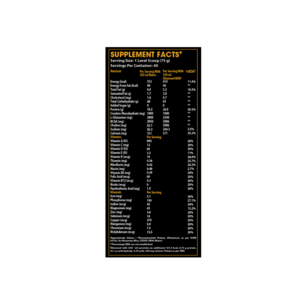 Proquest Lean Mass Gainer