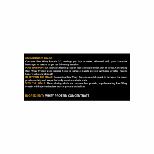 Proquest Raw Whey Protein