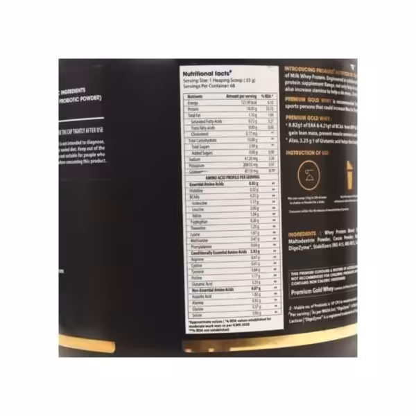 Proquest Nutrition Premium Gold Whey Protein - product image