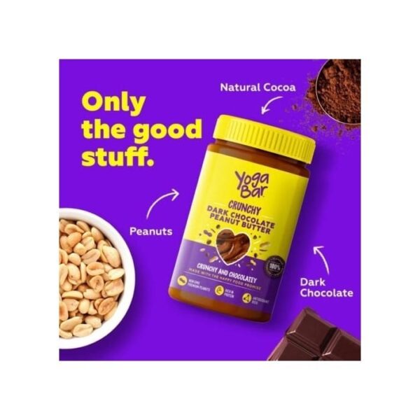 YogaBar Dark Chocolate Peanut Butter – Creamy & Chocolatey