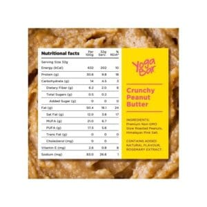 YogaBar Crunchy Peanut Butter