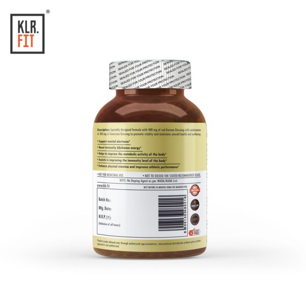 KLR.FIT Red Korean & American Ginseng