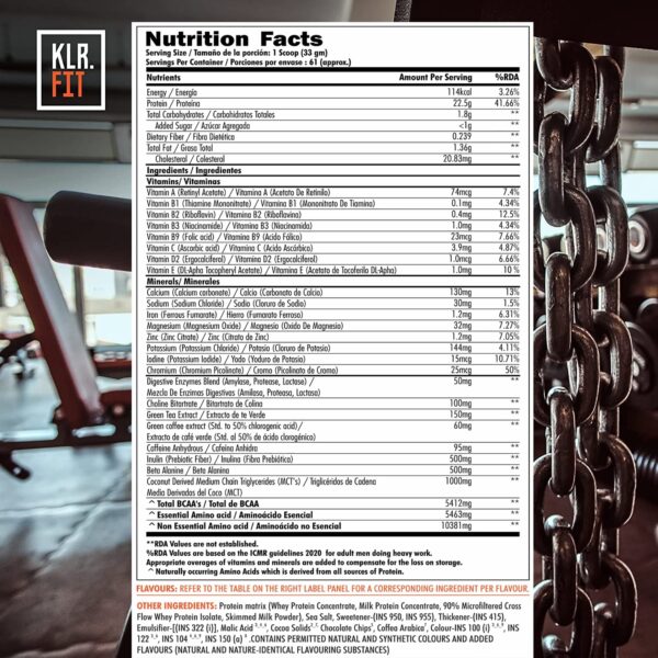 KLR.FIT Ripped Protein