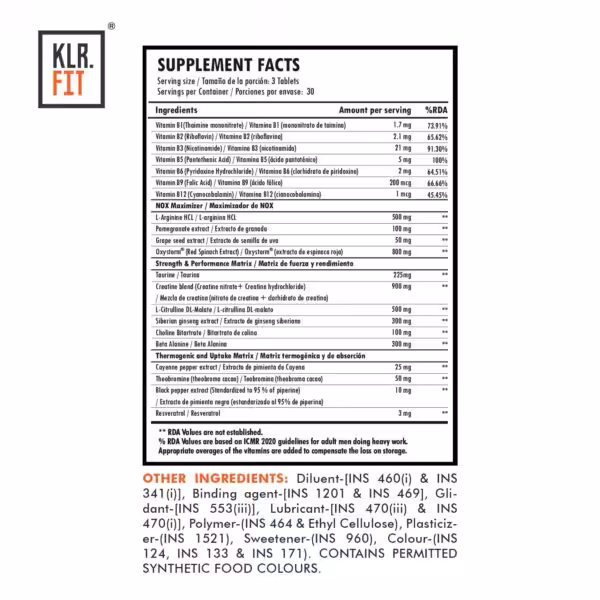 KLR.FIT Vasodil-8 - product image