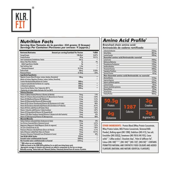 KLR.FIT Warrior Mass XXXL