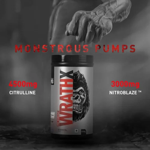 MuscleBlaze Pre Workout WrathX - 20 Servings - Image 15