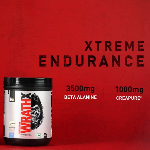 MuscleBlaze Pre Workout WrathX - 30 Servings
