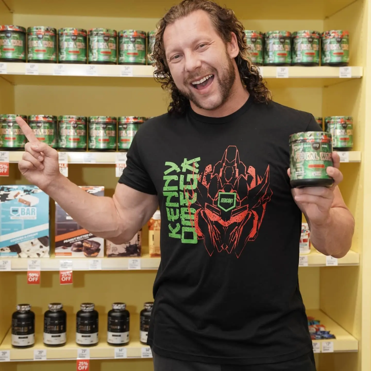 Redcon1 TOTAL WAR Pre-Workout V-TRIGGER - Kenny Omega Edition - Image 3