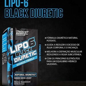Nutrex Research Lipo 6 Black Diuretic Advanced Formula