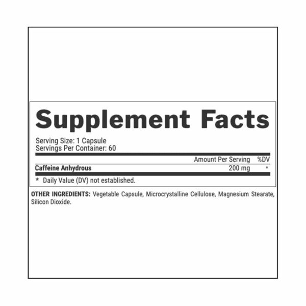 Nutrex Research Labs, Caffeine 200