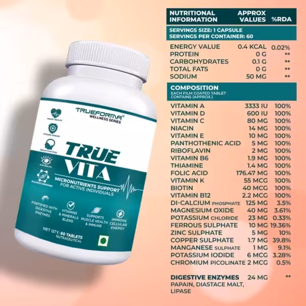 Trueforma True Vita (Multivitamin – Micronutrients Support) - product image
