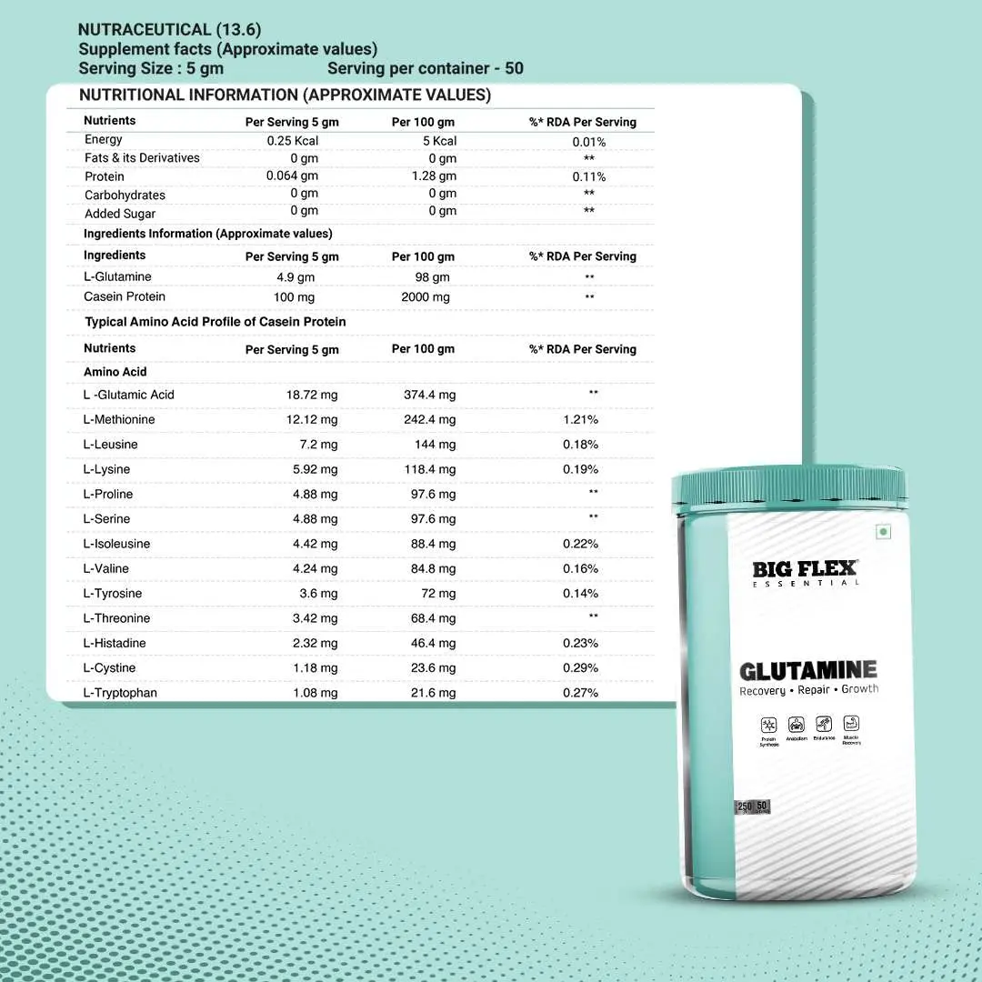 Bigflex Glutamine Powder - Image 2