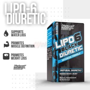 Nutrex Research Lipo 6 Black Diuretic Advanced Formula