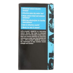 Nutrex Research Lipo 6 Black Diuretic Advanced Formula