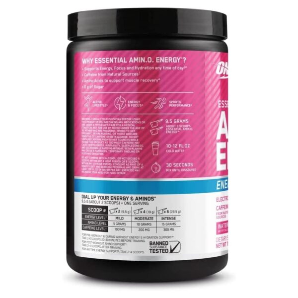 Optimum Nutrition Amino Energy + Electrolytes